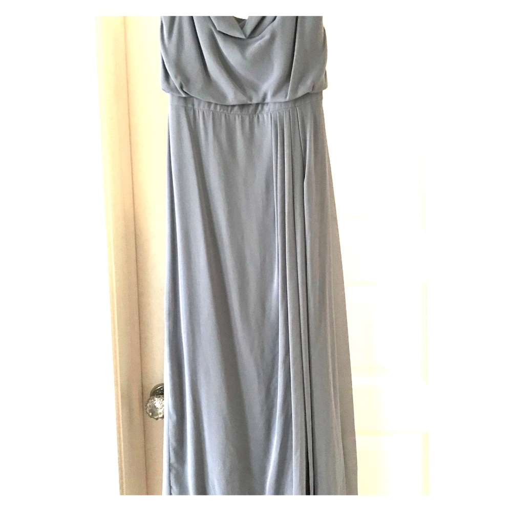 Gray Bridesmaid Dress